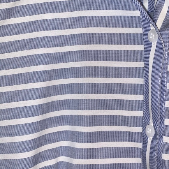 Chico’s Wrinkle Resistant Striped Button Down - Picture 3 of 4